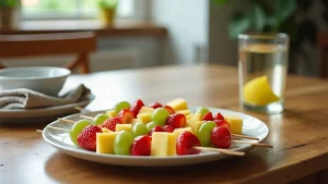 Brochette de fruits : le dessert d&rsquo;été qui ne rate jamais