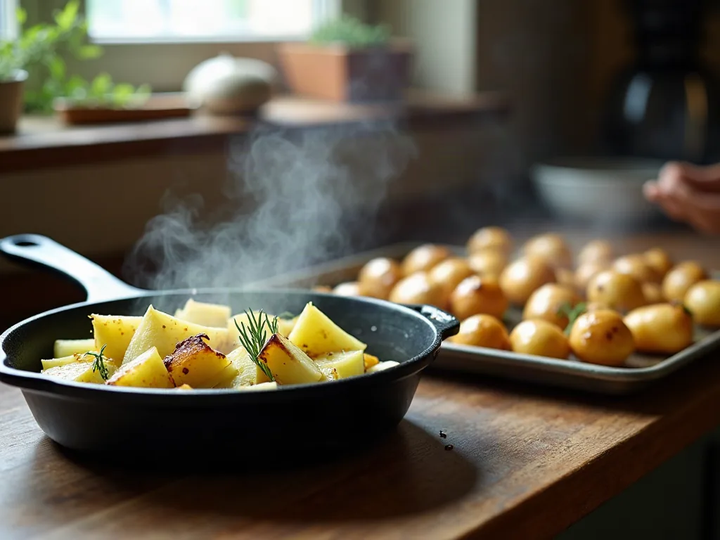 Fenouil braisé et pommes de terre grenaille pour accompagner le saumon